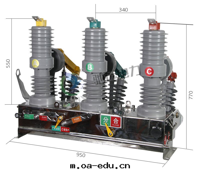 真(zhēn)空(kōng)斷路(lù)器型号(hào)及(jí)安(ān)裝(zhuāng)尺寸(cùn)