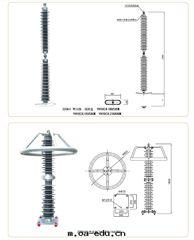 常規産品技术參數表