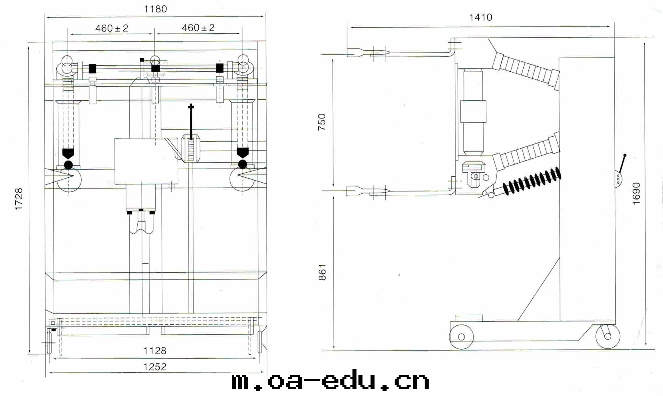 外(wài)形尺寸(cùn)