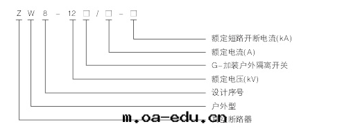 真(zhēn)空(kōng)斷路(lù)器型号(hào)说(shuō)明(míng)